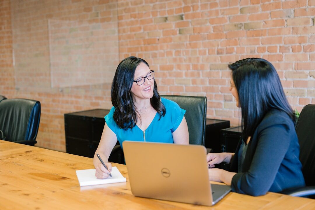 person speaking confidently in meeting