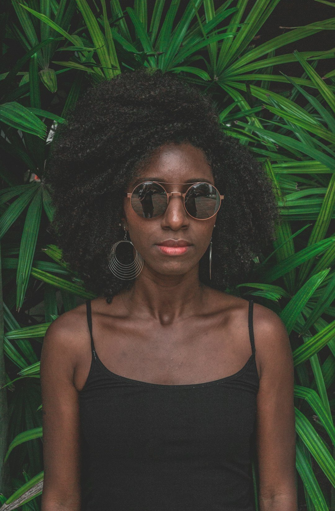 Portrait of a young Brazilian woman smiling confidently